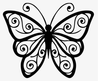 3 Clipart Butterfly - Clip Art Image Of Butterfly, HD Png Download, Transparent PNG