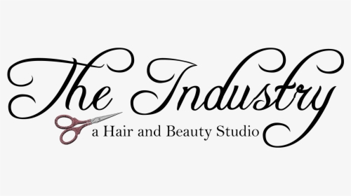 The Industry A Hair And Beauty Studio Logo - Calligraphy, HD Png Download, Transparent PNG