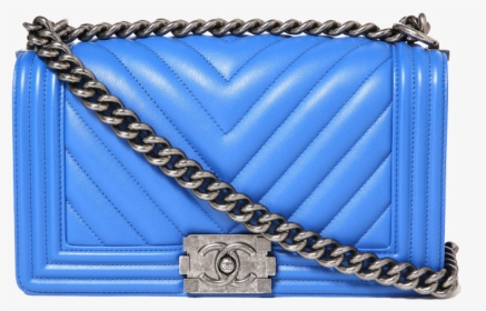 Blue Shoulder Fashion Chain Perfume Bag Handbag Clipart - Wallet, HD Png Download, Transparent PNG