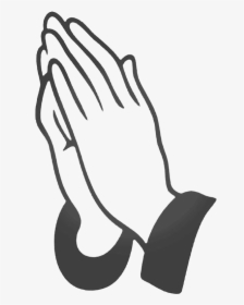 Praying Hands Drawing Prayer Clip Art Image - Praying Hands Transparent Background, HD Png Download, Transparent PNG
