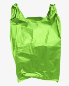 Plastic Bag Green Transparent Png - Plastic Bag Clipart Png, Png Download, Transparent PNG