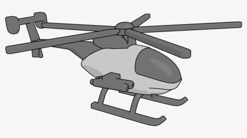 Observation Scout Helicopter W Rocket V1 Clipart Png - Helicopter Rotor, Transparent Png, Transparent PNG
