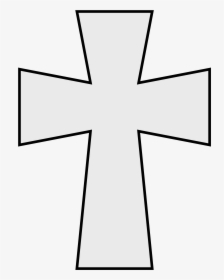 Line Drawing At Getdrawings - Line Drawing Of A Cross, HD Png Download, Transparent PNG
