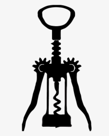 Corkscrew Clipart And Stock Illustrations - Wine Cork Screw Svg, HD Png Download, Transparent PNG