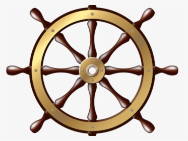 Transparent Cruise Clipart - Boat Steering Wheel Png, Png Download, Transparent PNG