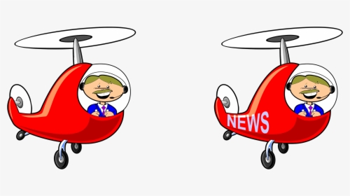 Man In Helicopter Clip Arts - Fly A Helicopter Clipart, HD Png Download, Transparent PNG
