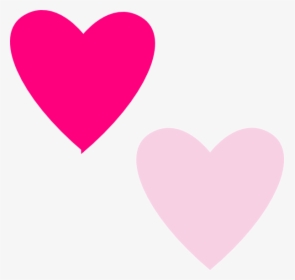 Pink Hearts Clipart Png Transparent Png , Png Download - Pink Heart Clipart Png, Png Download, Transparent PNG