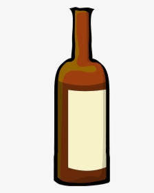 Transparent Wine Bottle Clipart Png, Png Download, Transparent PNG