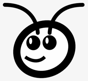 Transparent Ant Clipart Png - Ant Png Black And White, Png Download, Transparent PNG