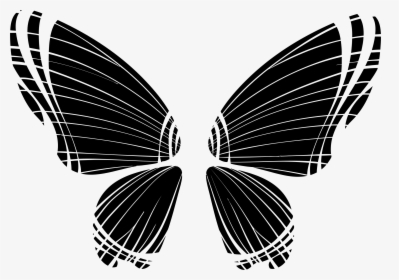 This Free Icons Png Design Of Butterfly Silhouette- - Butterfly Wings Silhouette Png, Transparent Png, Transparent PNG