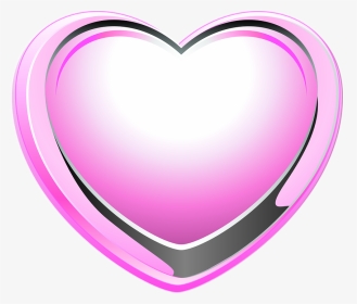 Pink Heart Clipart - Big Pink Heart, HD Png Download, Transparent PNG