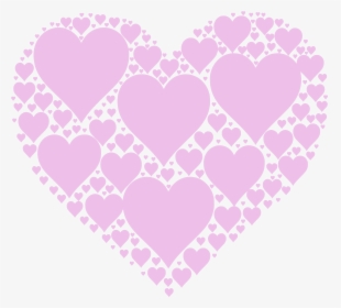 Pink Clipart Heart - Golden Heart On Black Background, HD Png Download, Transparent PNG