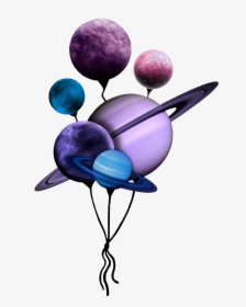 Galaxy Balloon Png Transparent, Png Download, Transparent PNG