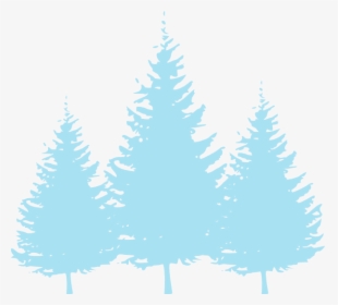 Baby Blue Trees Svg Clip Arts - Transparent Pine Tree Clip Art, HD Png Download, Transparent PNG