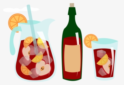 Transparent Wine Emoji Png - Sangria Clipart, Png Download, Transparent PNG