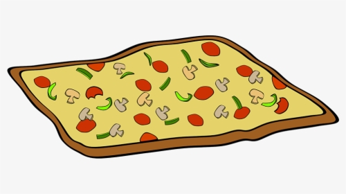 Pizza Clipart Square - Pizza Clip Art, HD Png Download, Transparent PNG