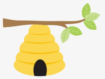 Beehive Cartoon Transparent - Download this free vector about isolated
