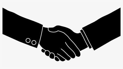 Handshake Silhouette, HD Png Download, Transparent PNG