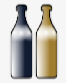 Drunken Wine Bottles Clipart, Vector Clip Art Online, - Glass Bottle, HD Png Download, Transparent PNG