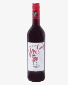 Wine-bottle - Vin Zero, HD Png Download, Transparent PNG