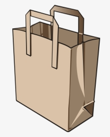 Clip Art Paper Bags Clipart - Paper Bag Clipart Png, Transparent Png, Transparent PNG