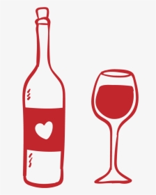 Red Wine Champagne Wine Glass Vector Graphics - Wine Png Vector, Transparent Png, Transparent PNG
