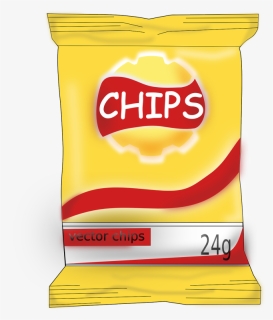 Snack Bag With Food Clipart - Clip Art Of Junk Foods, HD Png Download, Transparent PNG