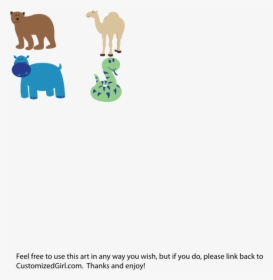 Cartoon Cute Noah's Ark Animals, HD Png Download, Transparent PNG