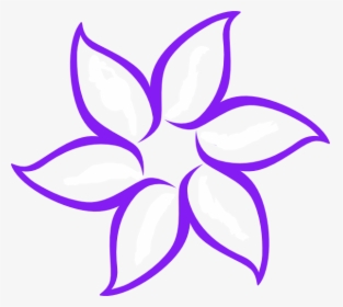 Transparent Water Drop Outline Png - Flower Mothers Day Drawings, Png Download, Transparent PNG