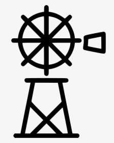 Transparent Watermill Clipart - Steering Wheel Ship Icon, HD Png Download, Transparent PNG