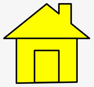 Transparent Square Clipart Png - Yellow House Clip Art, Png Download, Transparent PNG