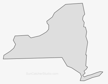 New York Map Shape, HD Png Download, Transparent PNG