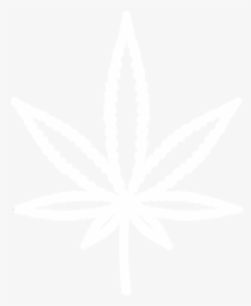Transparent Leaf Outline Png - Marihuana Neon Blatt, Png Download, Transparent PNG