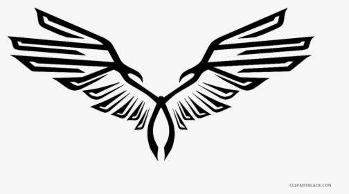 Black And White Download Huge Freebie - Eagle Wings Logo Png, Transparent Png, Transparent PNG