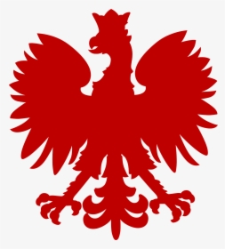Transparent Crown Silhouette Png - Red Polish Eagle, Png Download, Transparent PNG