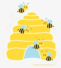 Transparent Bee Hive Clip Art, HD Png Download, Transparent PNG