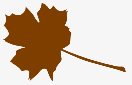 Maple Leaf Brown Free - Brown Maple Leaf Clip Art, HD Png Download, Transparent PNG