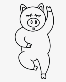 Pig Easy Drawing, HD Png Download, Transparent PNG