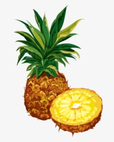 Pineapple Clipart Free Images - Clip Art Of Pineapple, HD Png Download, Transparent PNG