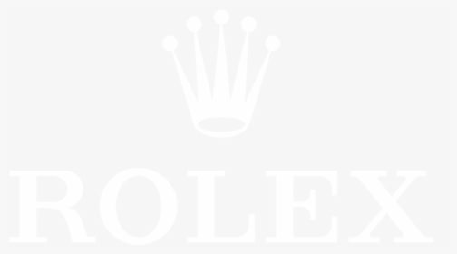 Rolex Logo Png Transparent - Black And White Rolex Logo, Png Download, Transparent PNG