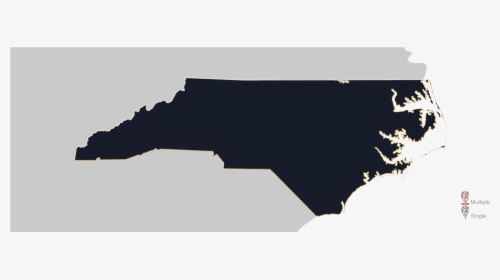 Carolina Map North Carolina Religion Map - Nc Area Codes, HD Png Download, Transparent PNG