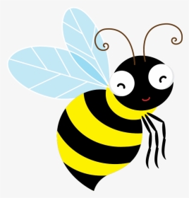 Kid Clipart Bee - Transparent Background Bee Clipart, HD Png Download, Transparent PNG