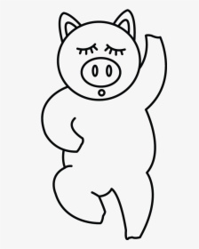 Collection Of Free Pig Drawing Easy Download On Ui - Easy Draw A Pig, HD Png Download, Transparent PNG