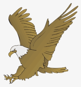Hunting Eagle Svg Clip Arts - Animated Picture Of Eagle, HD Png Download, Transparent PNG