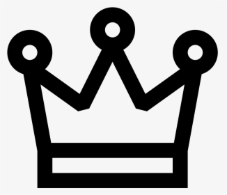 Black And White Crown Clip Art, HD Png Download, Transparent PNG