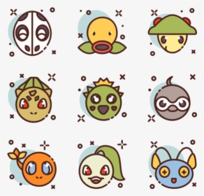 Pokemon - Pokemon Icons, HD Png Download, Transparent PNG