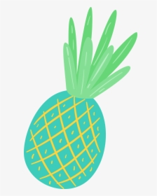 Pineapple And Summer Clipart - Summer Clipart Png, Transparent Png, Transparent PNG
