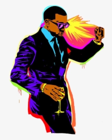 Kanye West Clipart Png - Kanye West Pop Art, Transparent Png, Transparent PNG