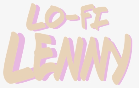 Lofi Lenny - Calligraphy, HD Png Download, Transparent PNG