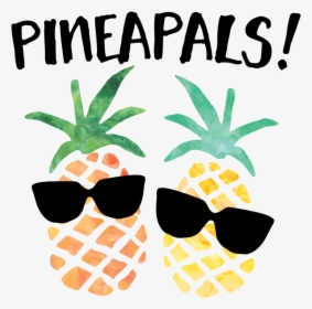 Clipart Sunglasses Pineapple - Transparent Pineapple With Sunglasses, HD Png Download, Transparent PNG